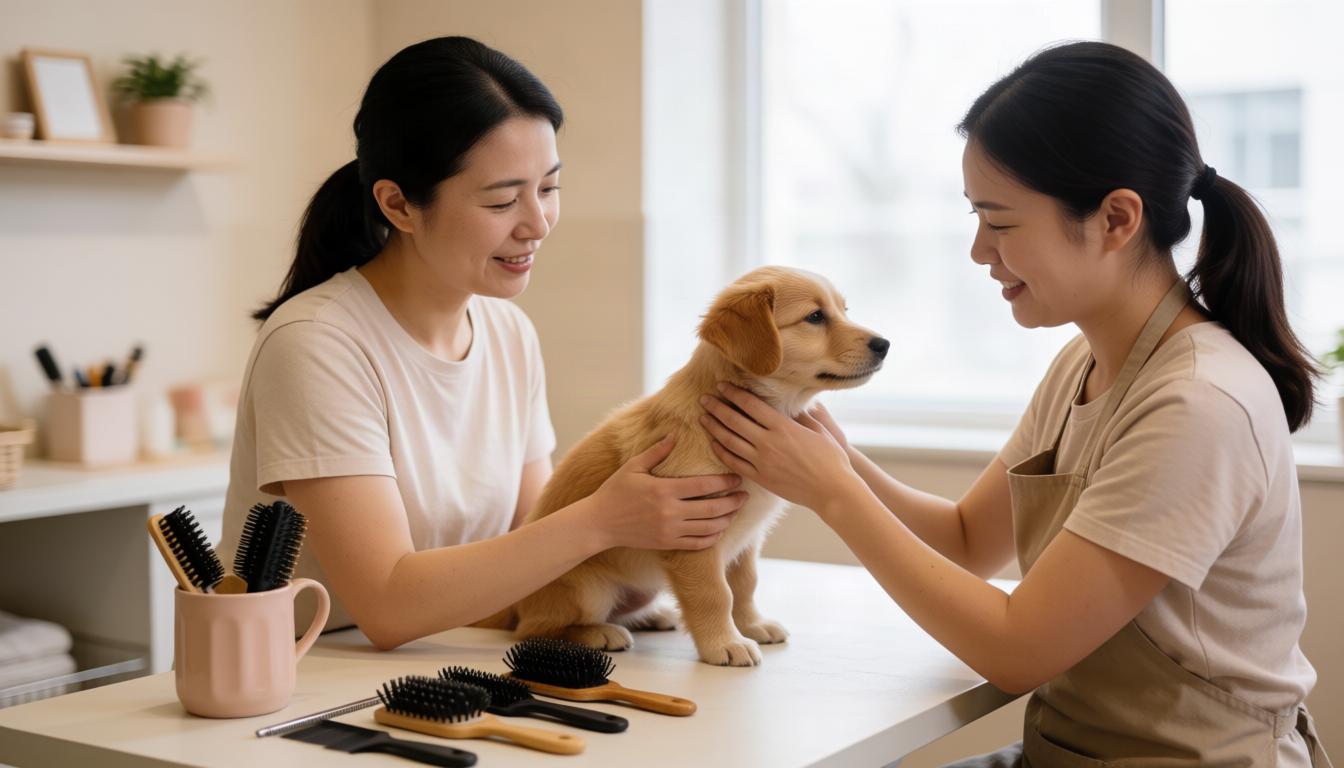 Comfort-led grooming, step by step